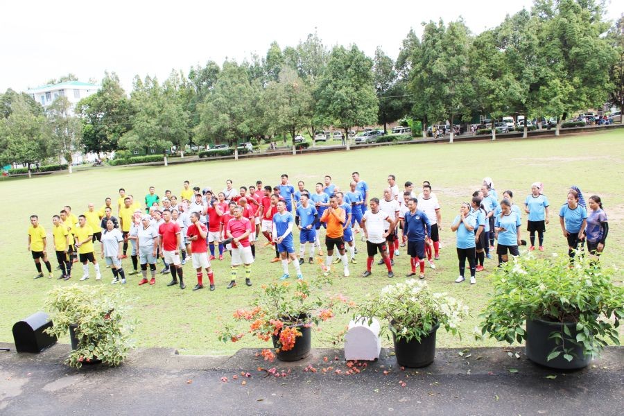 Participants at Greenwood School in Dimapur.